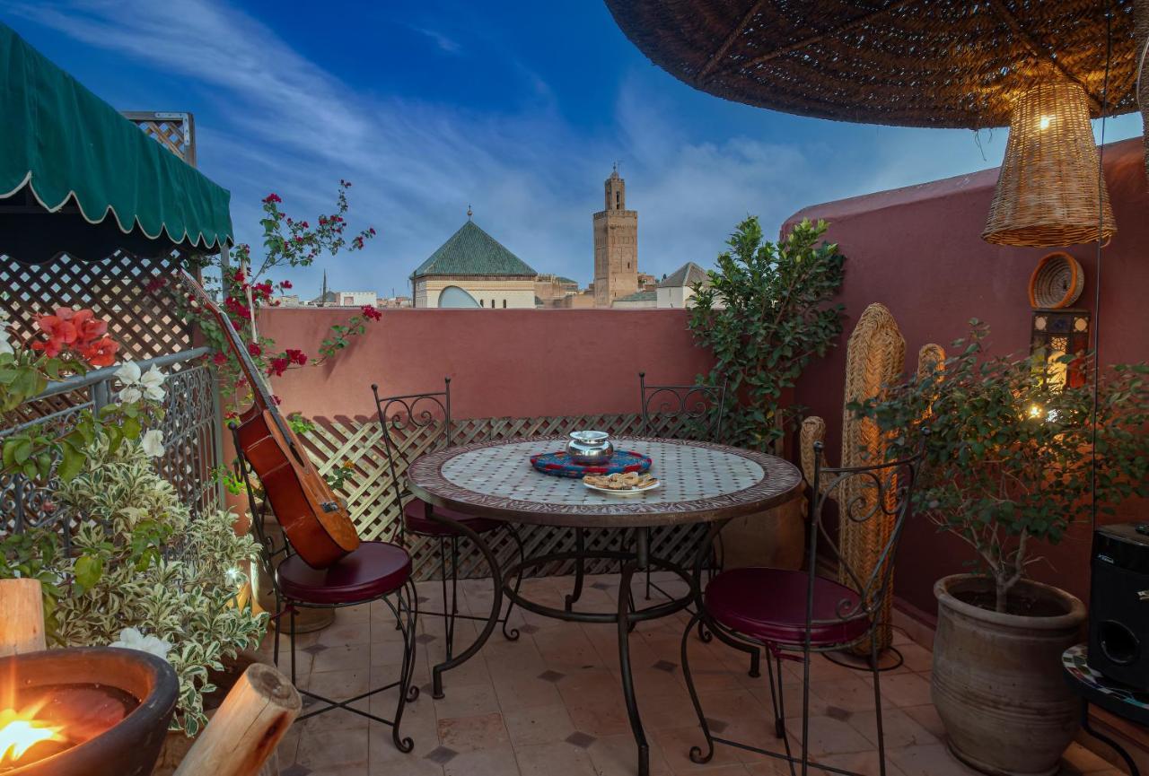 Riad dar El Arsa Rooftop&jacuzzi Marrakesh Exterior foto