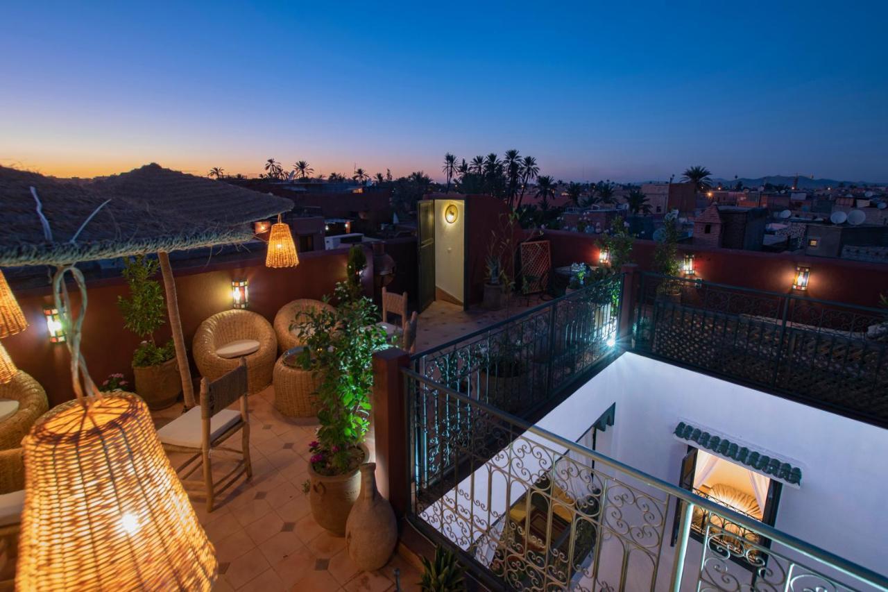 Riad dar El Arsa Rooftop&jacuzzi Marrakesh Exterior foto