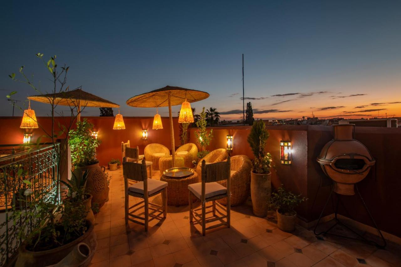 Riad dar El Arsa Rooftop&jacuzzi Marrakesh Exterior foto