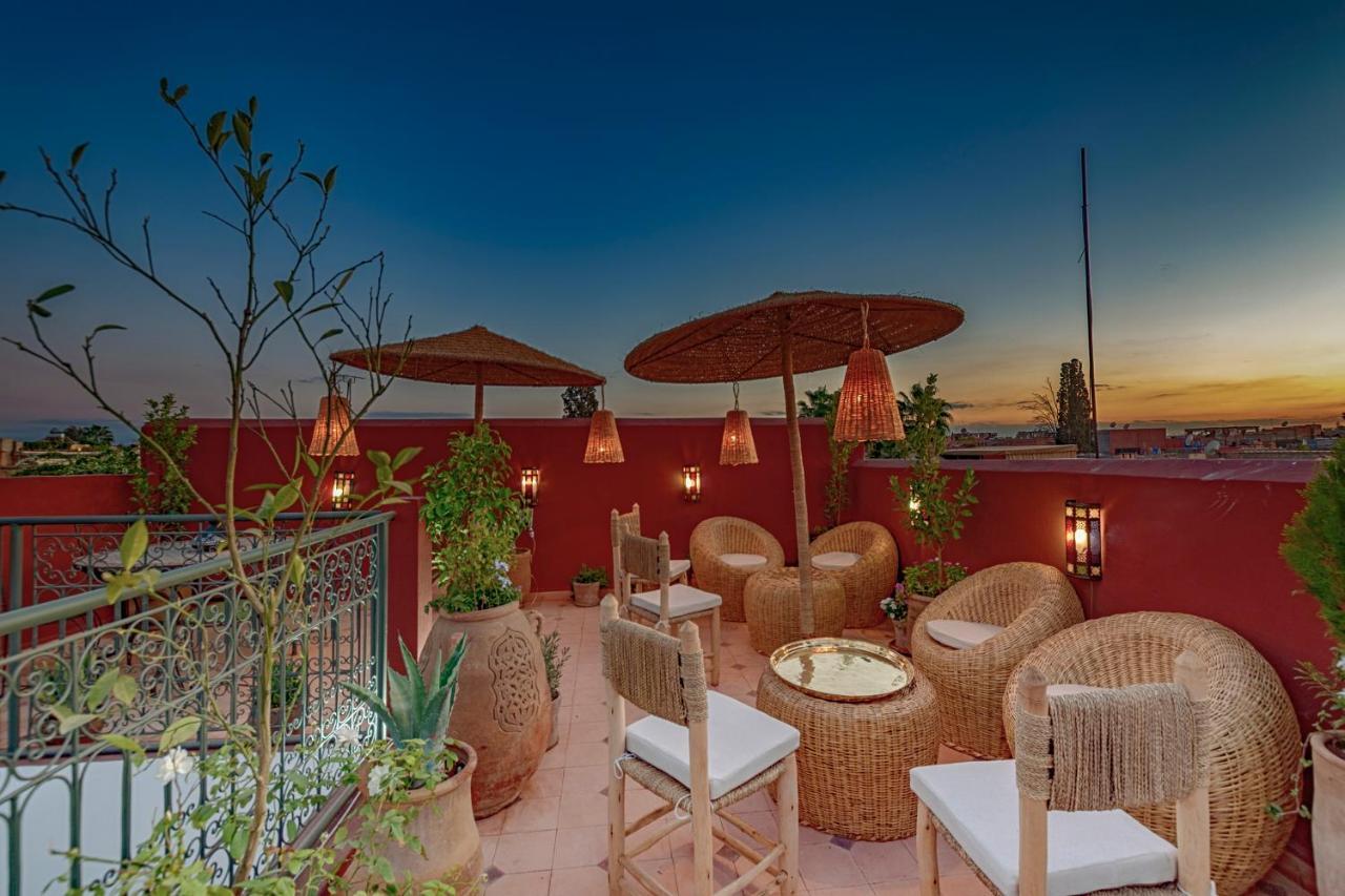 Riad dar El Arsa Rooftop&jacuzzi Marrakesh Exterior foto