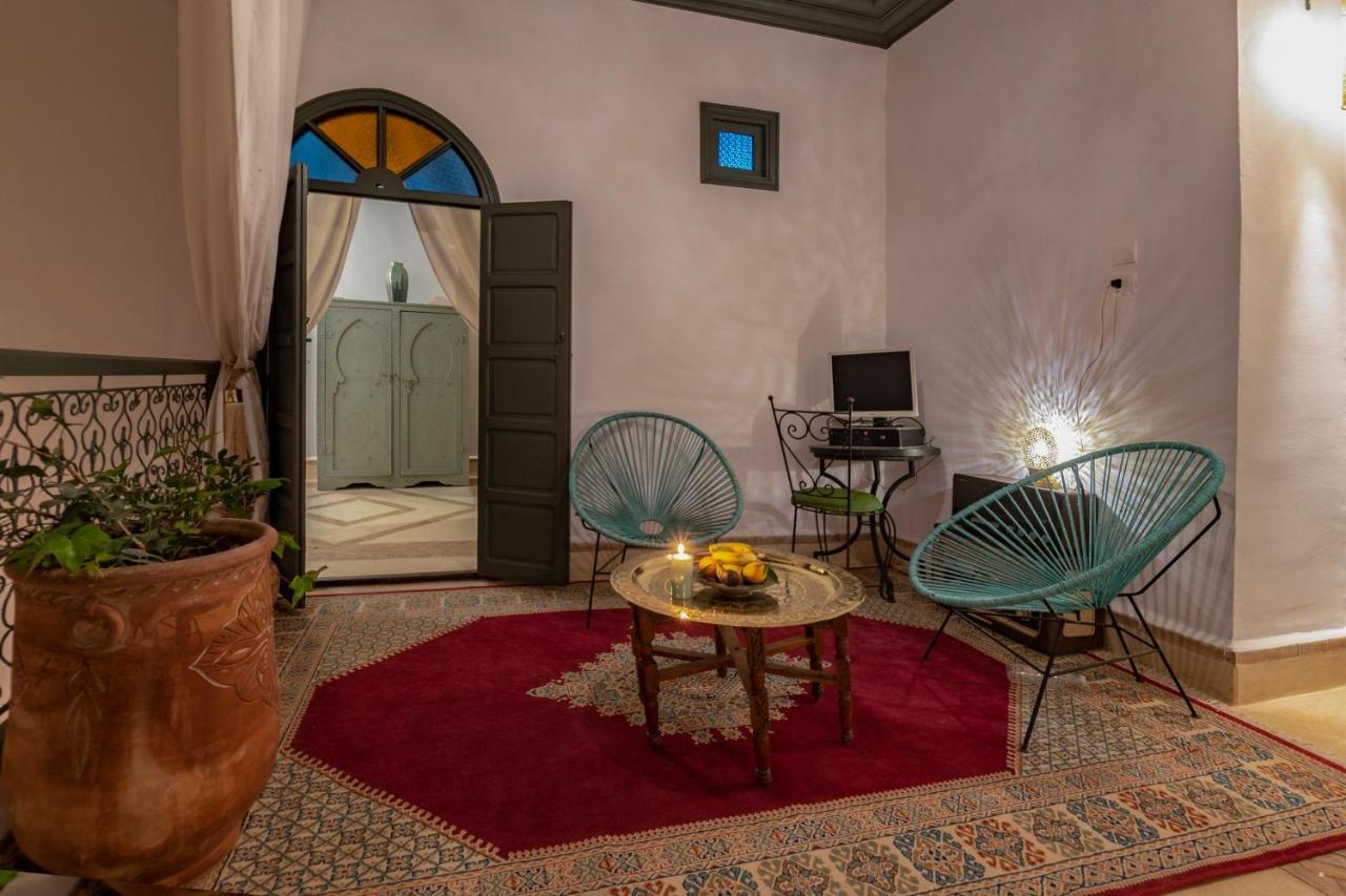 Riad dar El Arsa Rooftop&jacuzzi Marrakesh Exterior foto